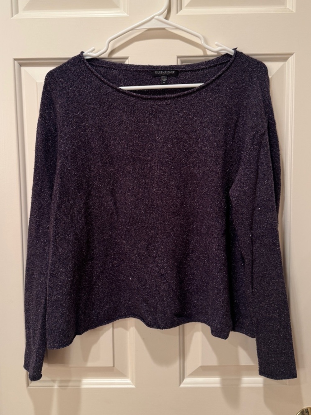 Eileen Fisher Purple Sweater